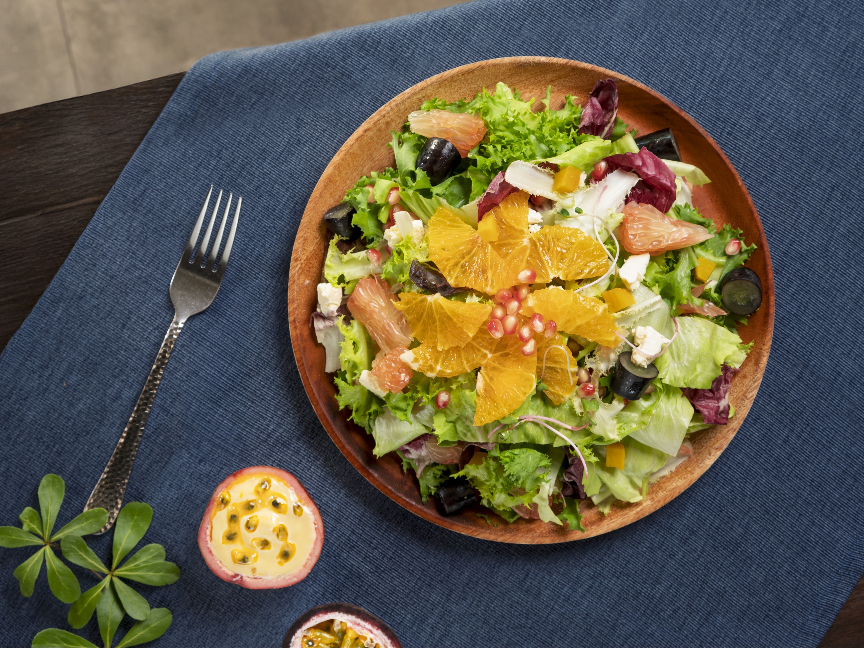 Salad trái cây xốt 9 hạt