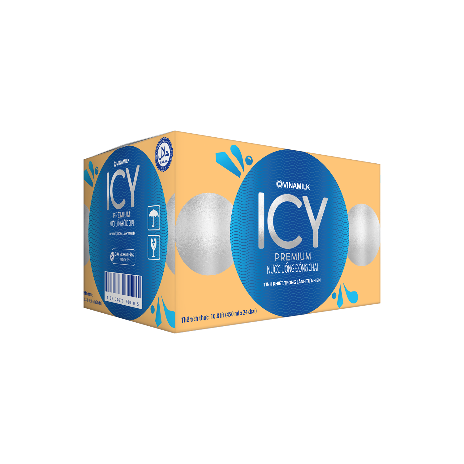 Purified Drinking Water ICY Premium 450ml