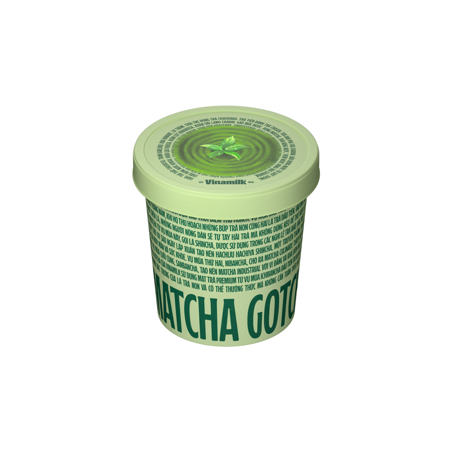 Kem hộp Vinamilk Gelato Matcha 400ml Thùng 4 hộp