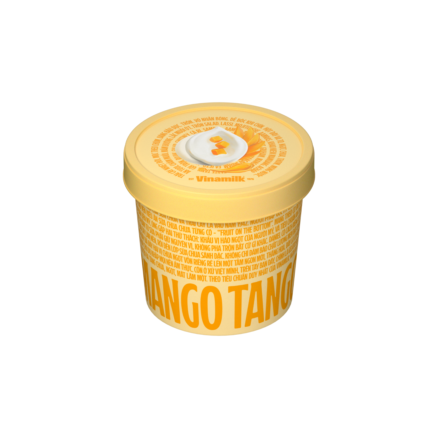 Kem hộp Vinamilk Gelato Sữa Chua Xoài 90ml Thùng 12 hộp