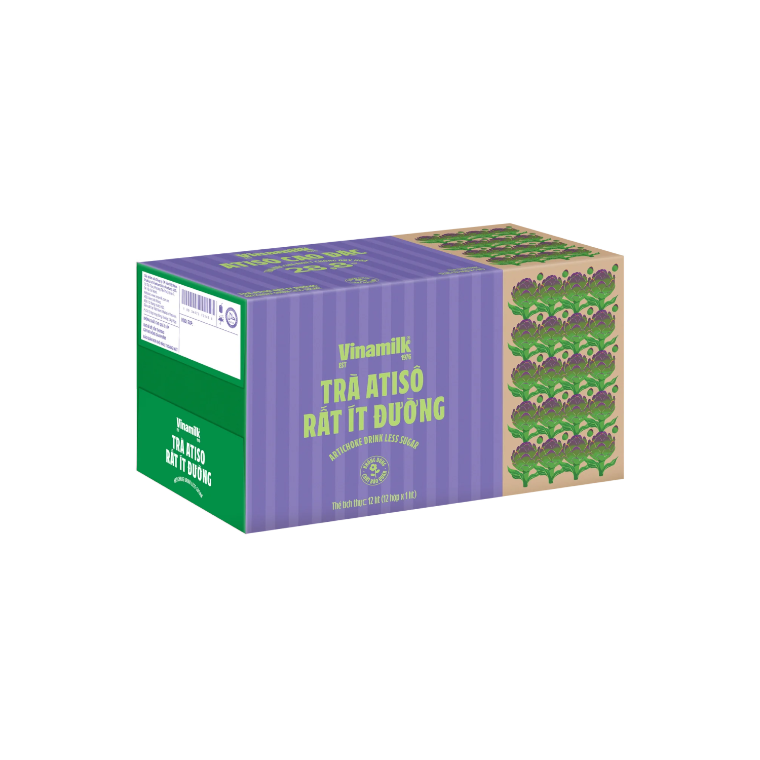 Trà Vinamilk Atisô Rất ít đường 1L