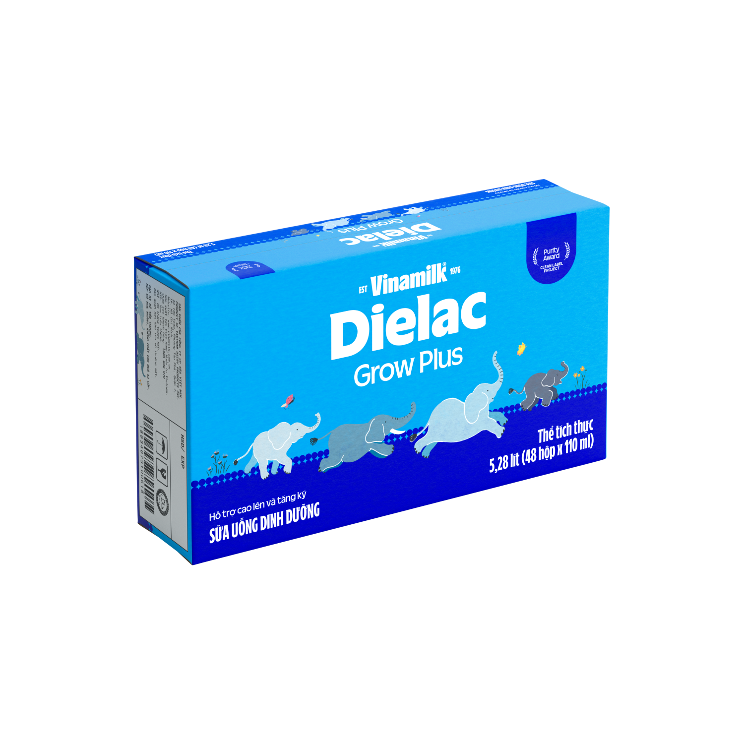 Ready-to-drink Infant Formula Dielac Grow Plus (above 1 Year) 110ml