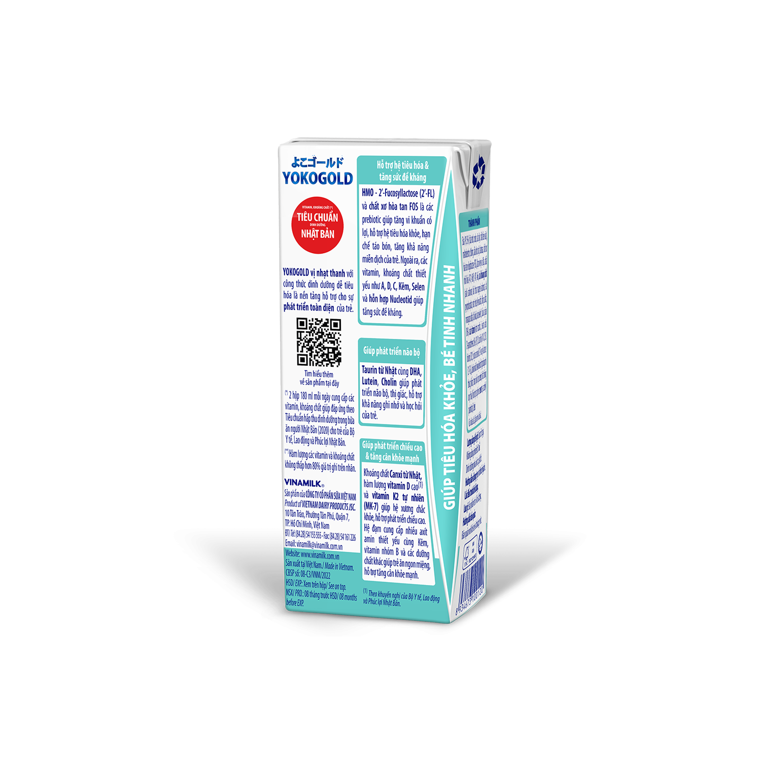 Sữa bột trẻ em pha sẵn YokoGold (trên 1 tuổi) 180ml