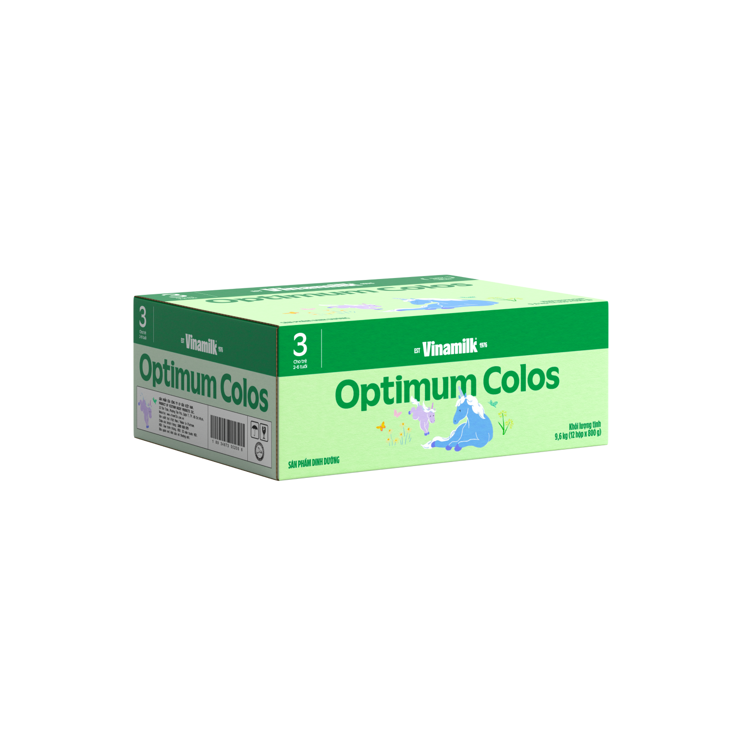 Sữa bột trẻ em Optimum Colos 3 (2-6 tuổi) 800g