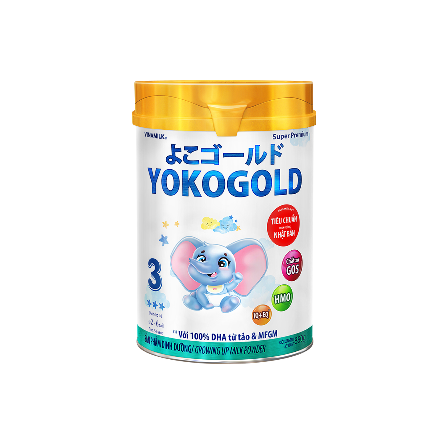 Infant Formula YokoGold 3 (2–6 Years) 850g