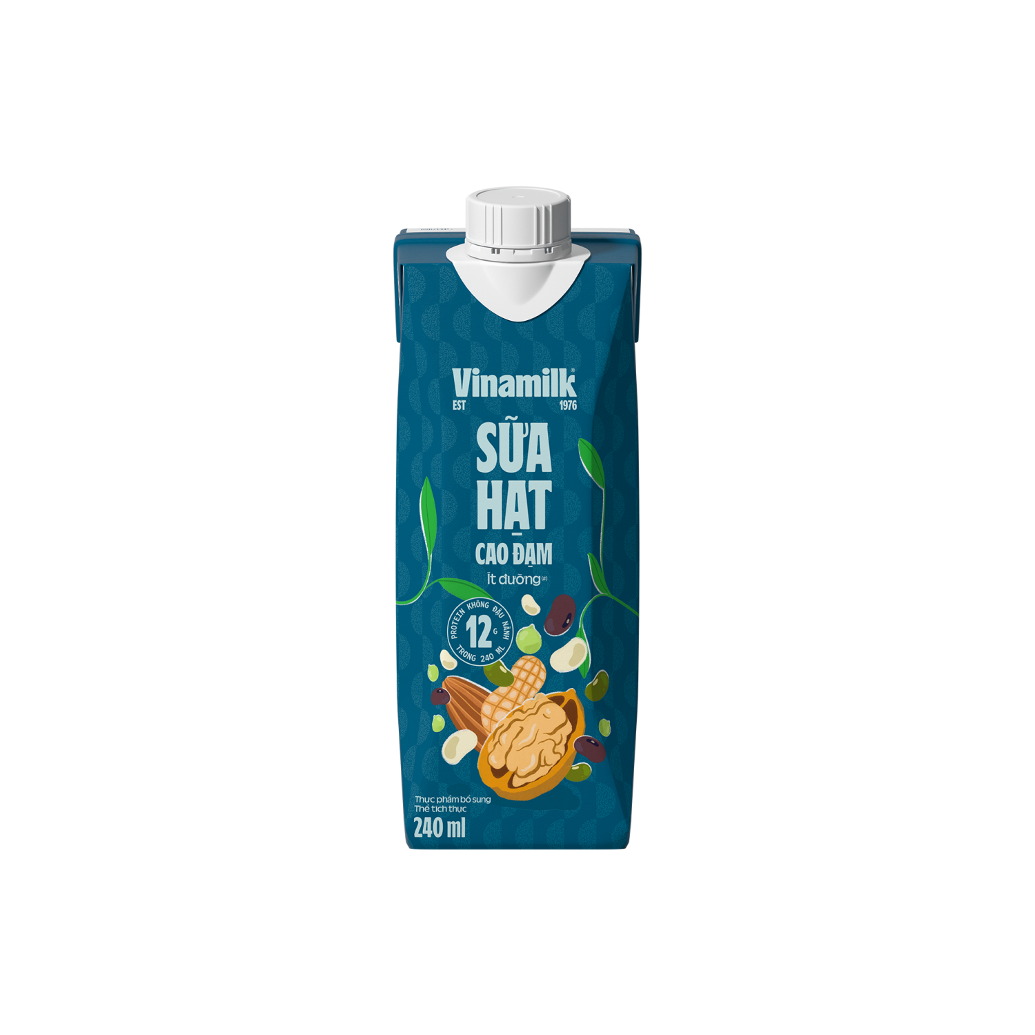 Sữa hạt Vinamilk Cao Đạm ít đường 240ml