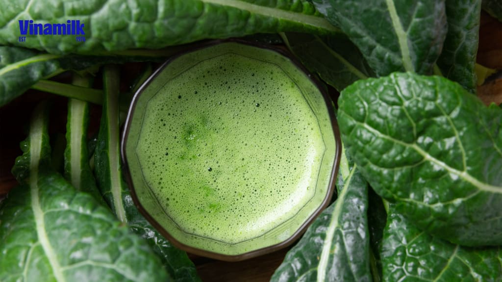 Nước ép cải bó xôi có thể loại bỏ tế bào chết