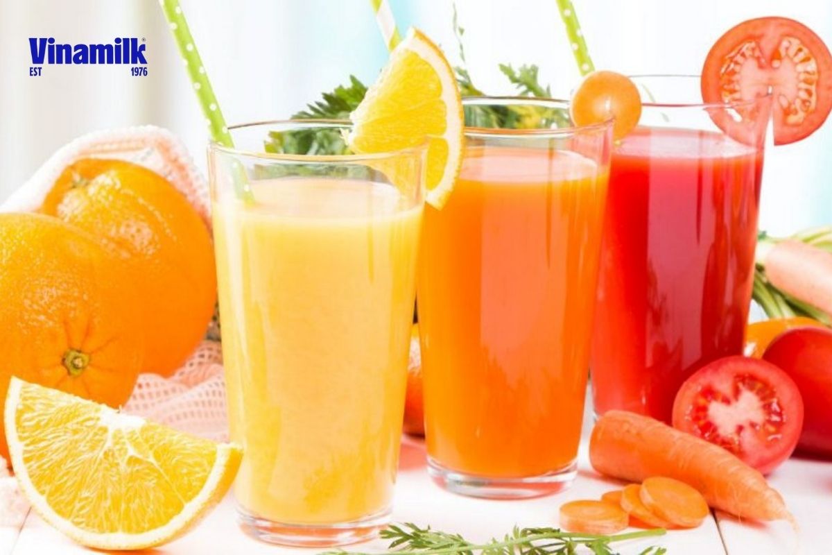 nước ép trái cây tươi