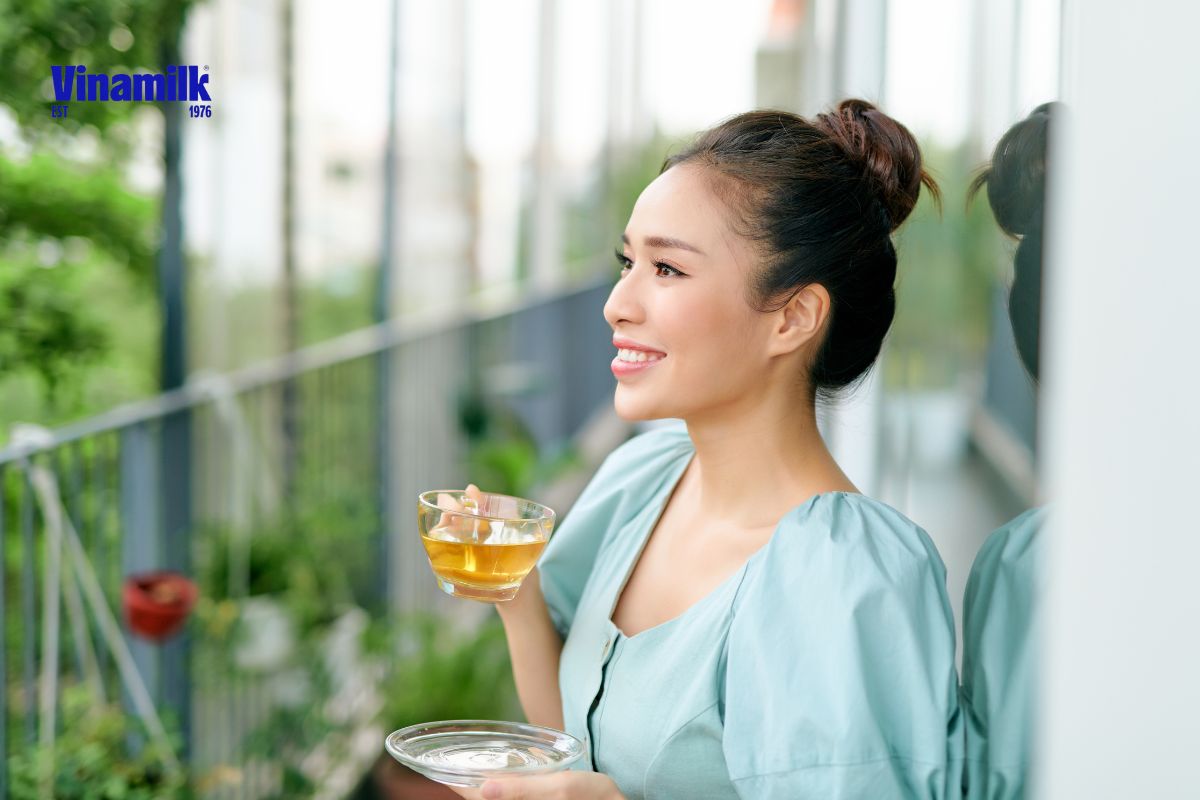 uống atiso đẹp da