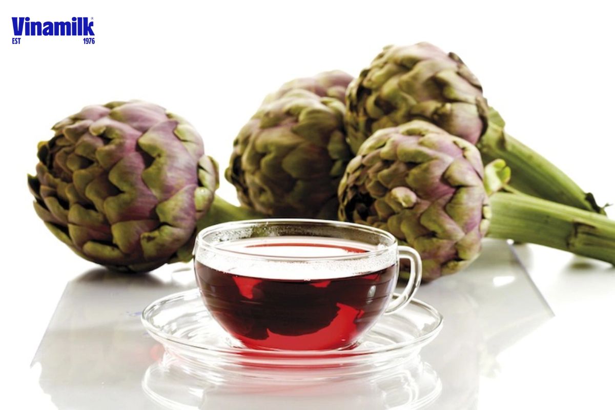 atiso loại bỏ độc tố trên da