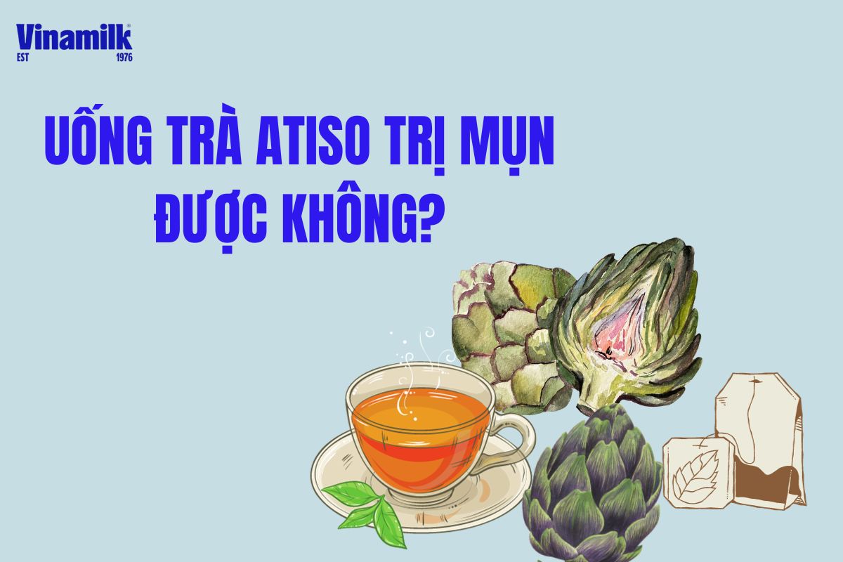 trà atiso trị mụn